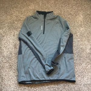 Half zip Reebok workout pull over